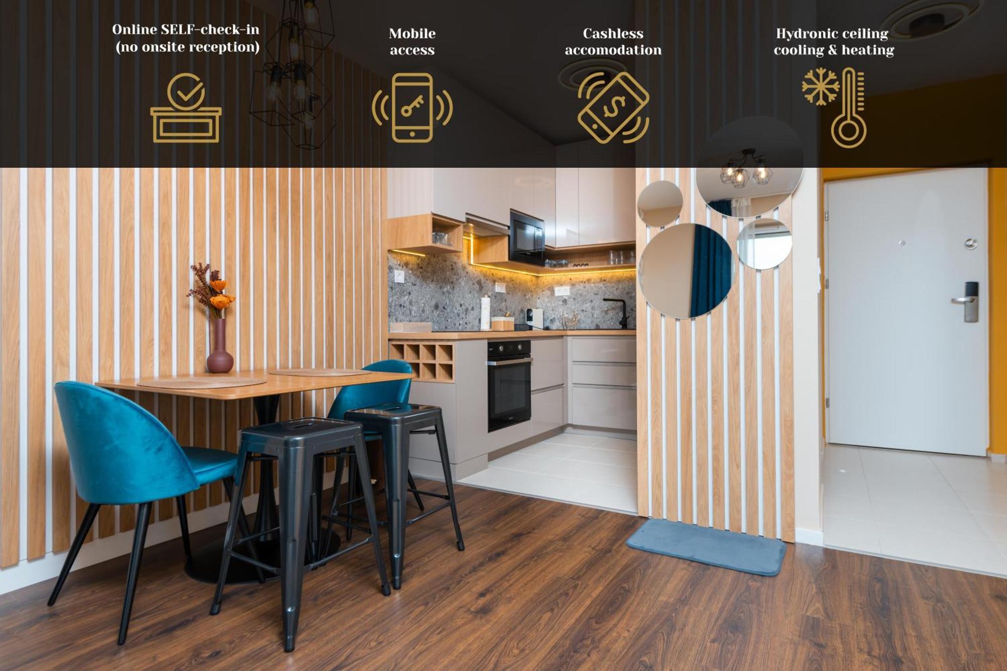 Waterfront City Apartments By Urbanrent Budapest Ngoại thất bức ảnh